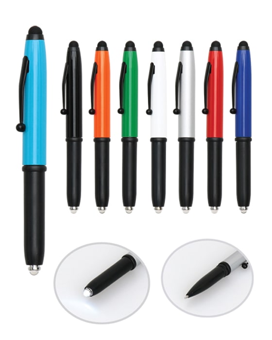 Işıklı Metal Touch Pen