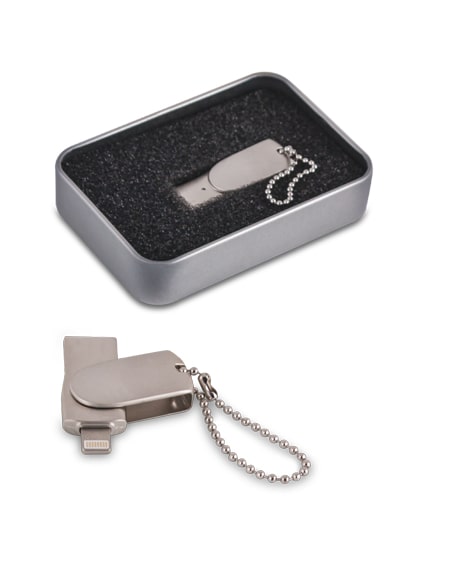 OTG Çıkışlı Metal USB Bellek